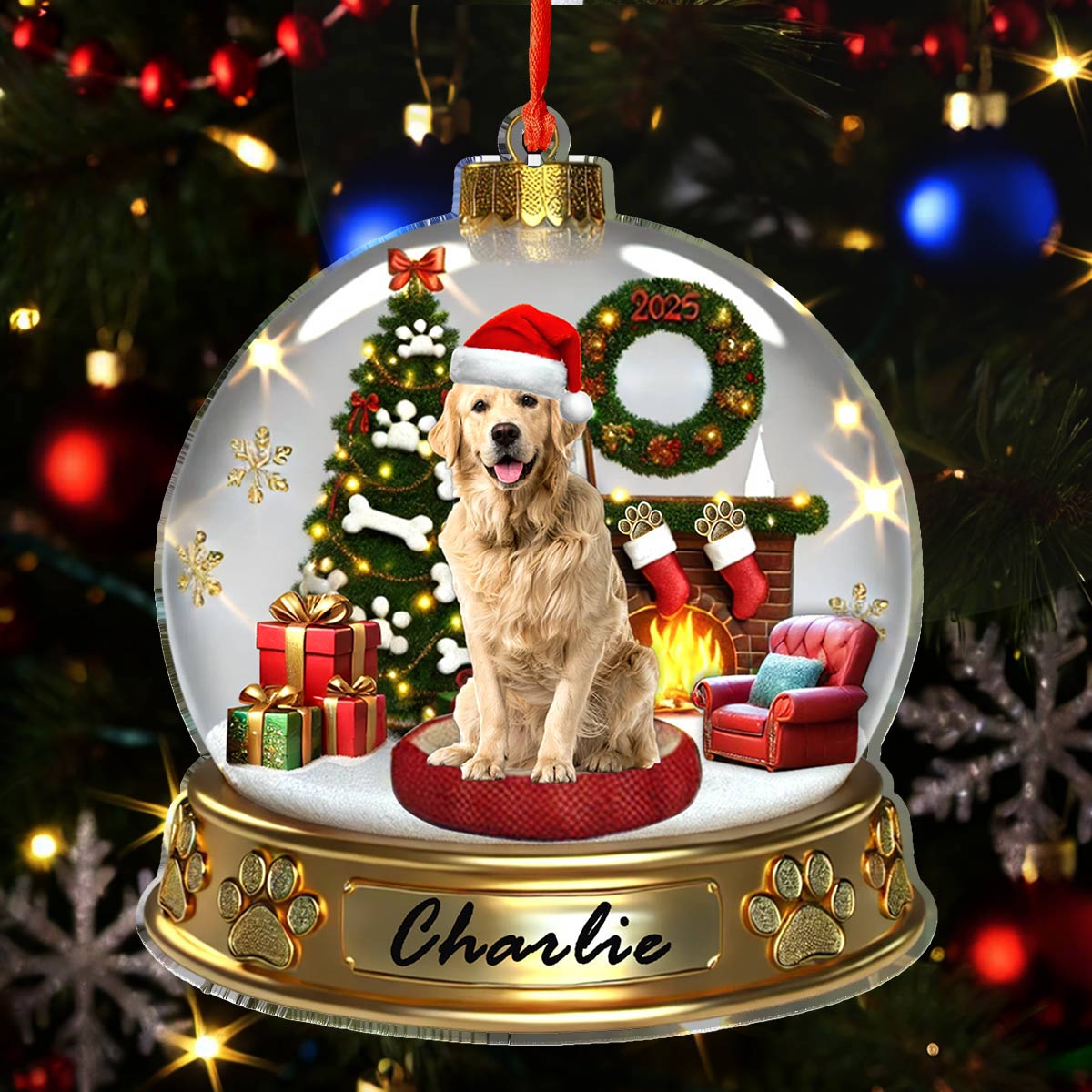 Shineful Acrylic Ornament Personalized Dog Lovely