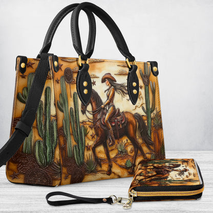 Shineful Leather Bag Cowgirl Spirit