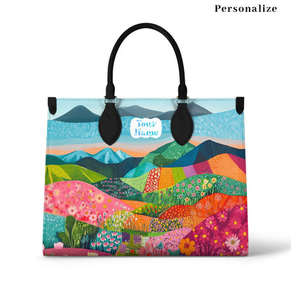 Shineful Leather Bag Vibrant Hills