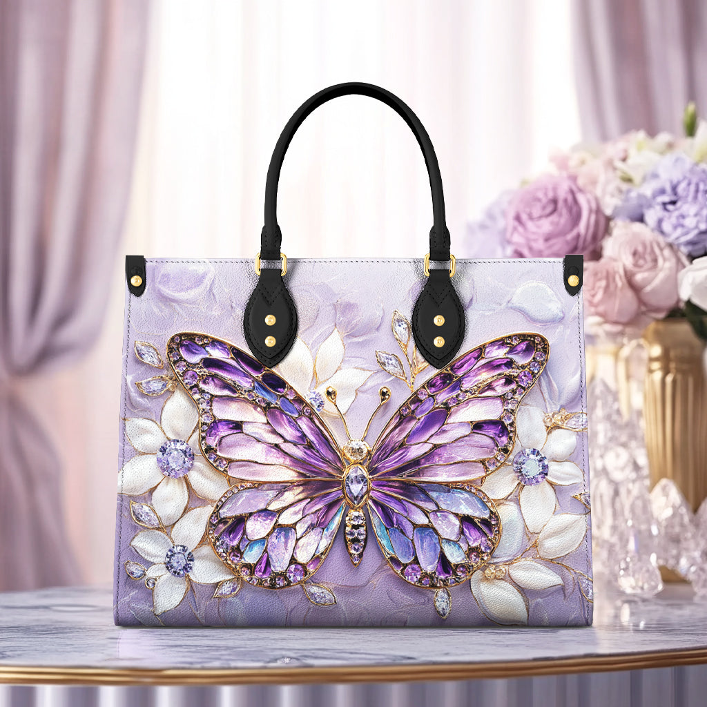 Shineful Leather Bag Jewelry Wings