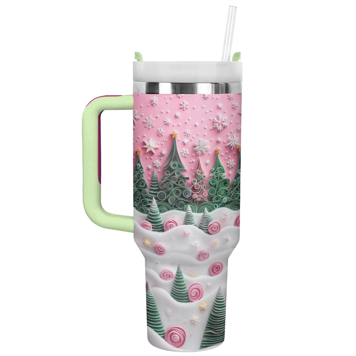 Shineful Tumbler Winter Wonderland Swirl