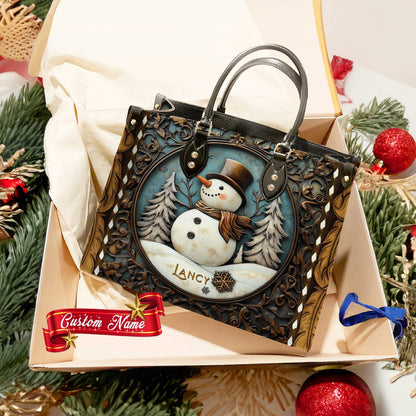 Shineful Leather Bag Holiday Cheer