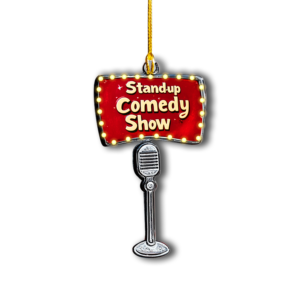 Shineful 2D Acrylic Ornament Stand-up Comedy Show Delight