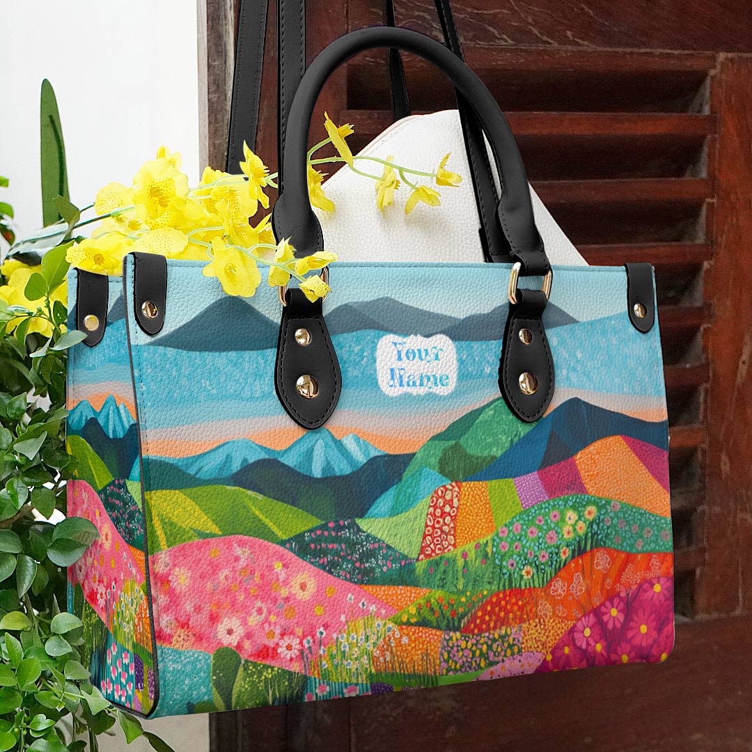 Shineful Leather Bag Vibrant Hills