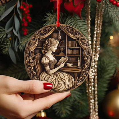 Shineful 2D Acrylic Ornament Literary Elegance