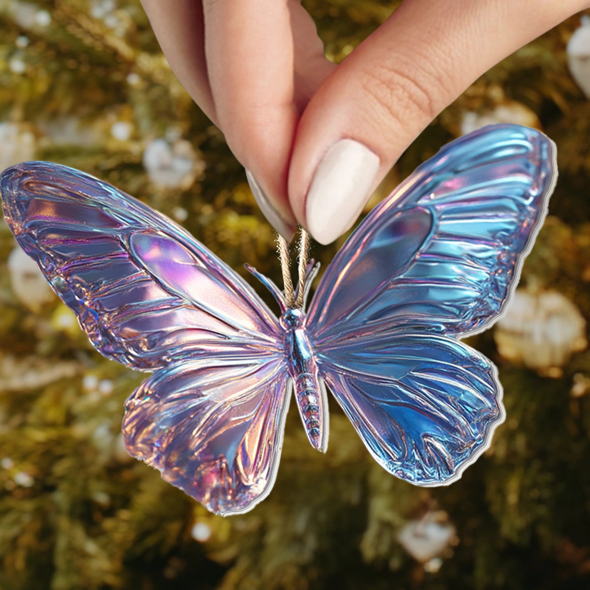 Shineful Acrylic Ornament Mystic Night Butterfly