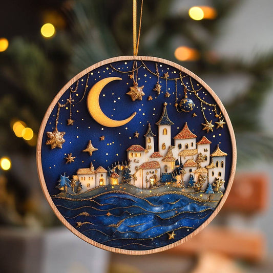 Shineful 2D Acrylic Ornament City Light