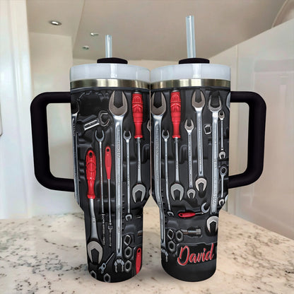 Shineful Tumbler Personalized Toolbox Electrician