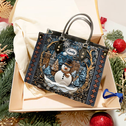 Shineful Leather Bag Frosty Night Cheer