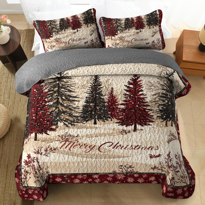 Shineful All Season Quilt 3-Piece Set - Winter Wonderland