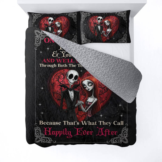 Shineful All Season Quilt 3-teiliges Set Spooky Sweethearts