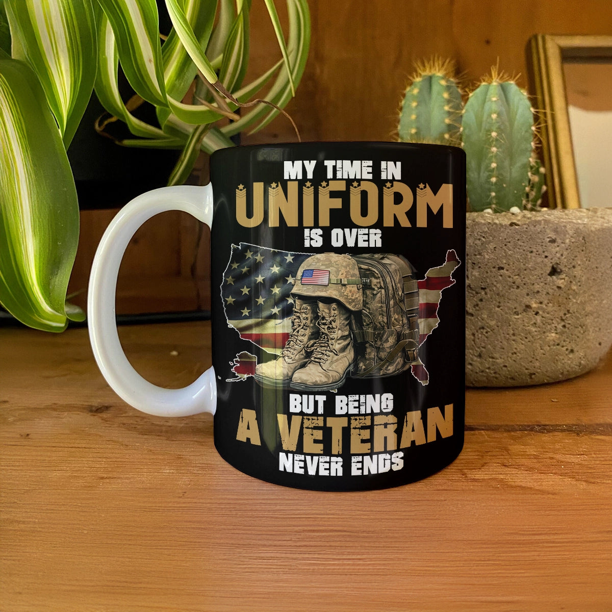 Shineful Ceramic Mug Proud Veteran