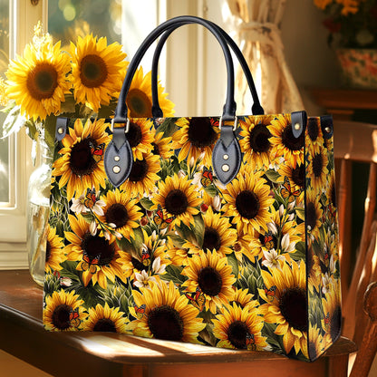 Shineful Leather Bag Shine Gorgeous Sunflower