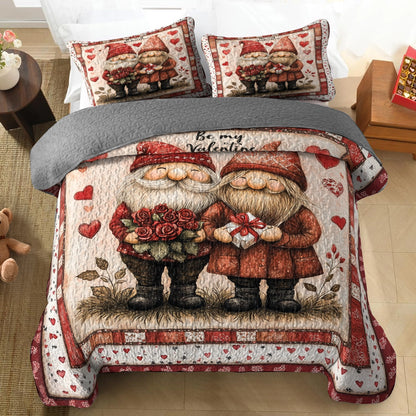 Shineful All Season Quilt 3-Piece Set - Gnome Sweet Love