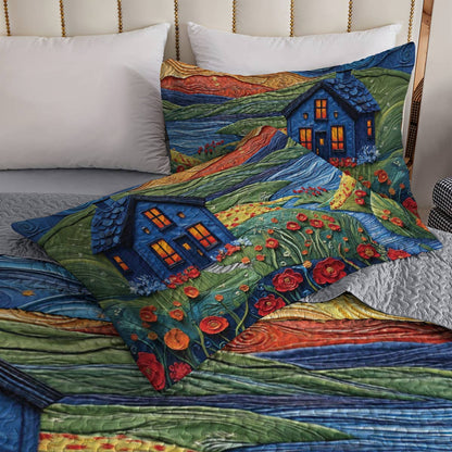 Shineful All Season Quilt 3-Piece Set Dreamy Retreat