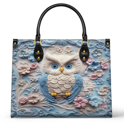 Shineful Leather Bag Floral Wisdom