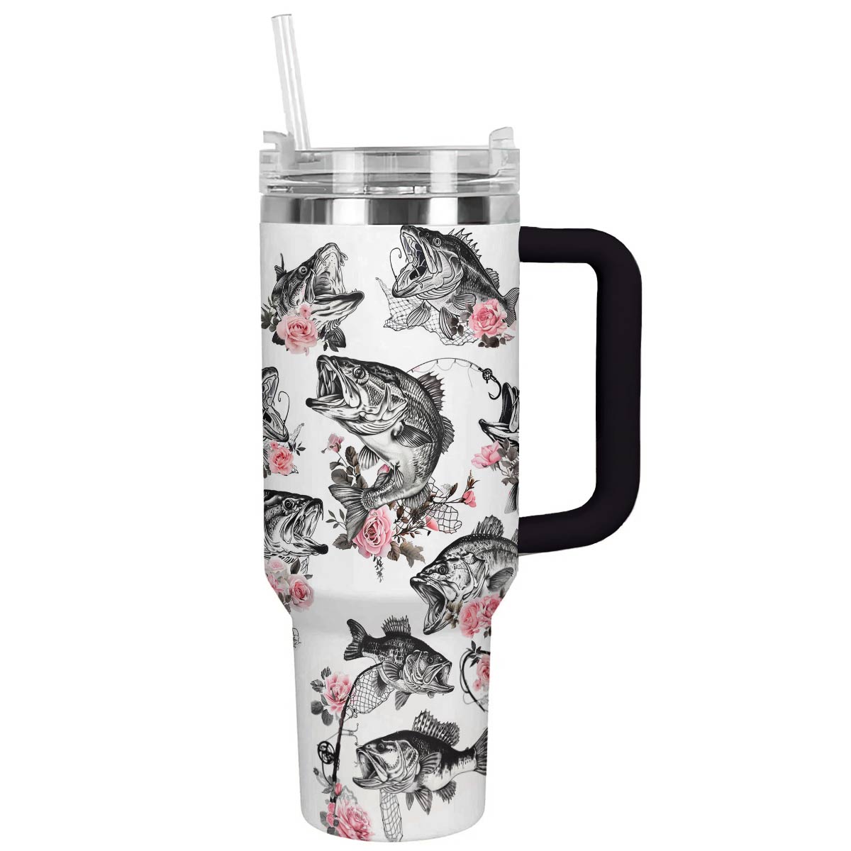 Shineful Tumbler Gentle Roses Largemouth Bass