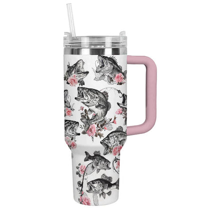 Shineful Tumbler Gentle Roses Largemouth Bass