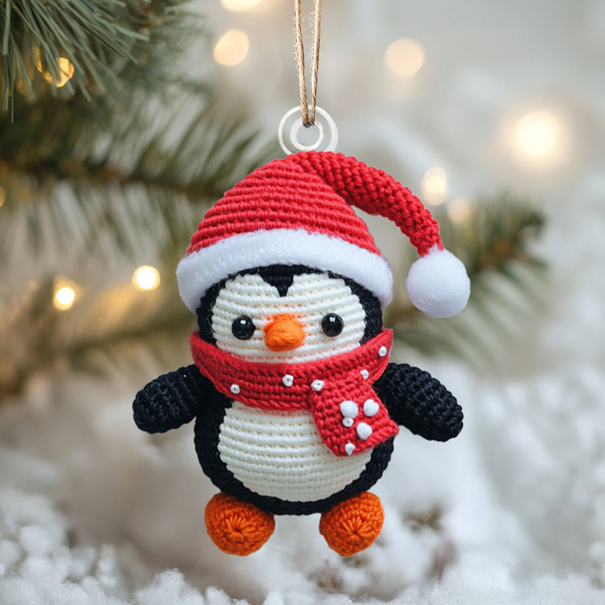 Shineful 2D Acrylic Ornament - Crochet Christmas Collection