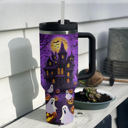 Shineful Tumbler Spooky Night Mansion