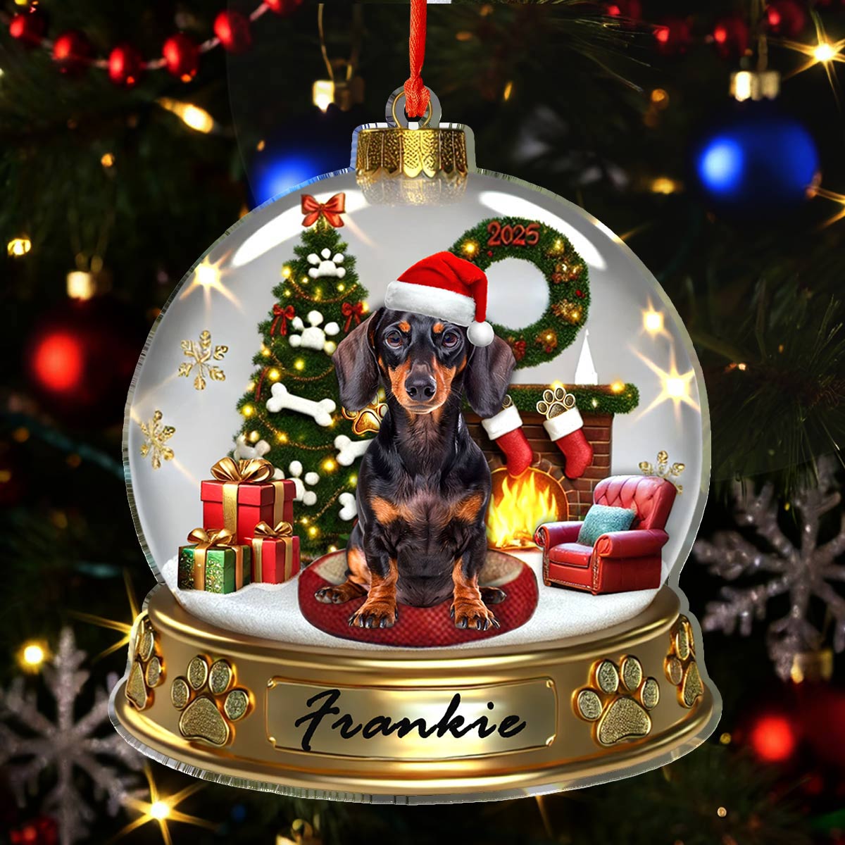 Shineful Acrylic Ornament Personalized Dog Lovely