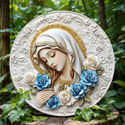 Shineful 2D Wooden Plaque, Hanging Decor, Door Sign Heavenly Roses