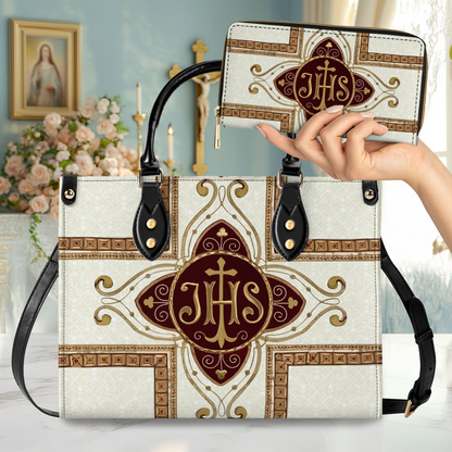 Shineful Leather Bag Sacred Elegance