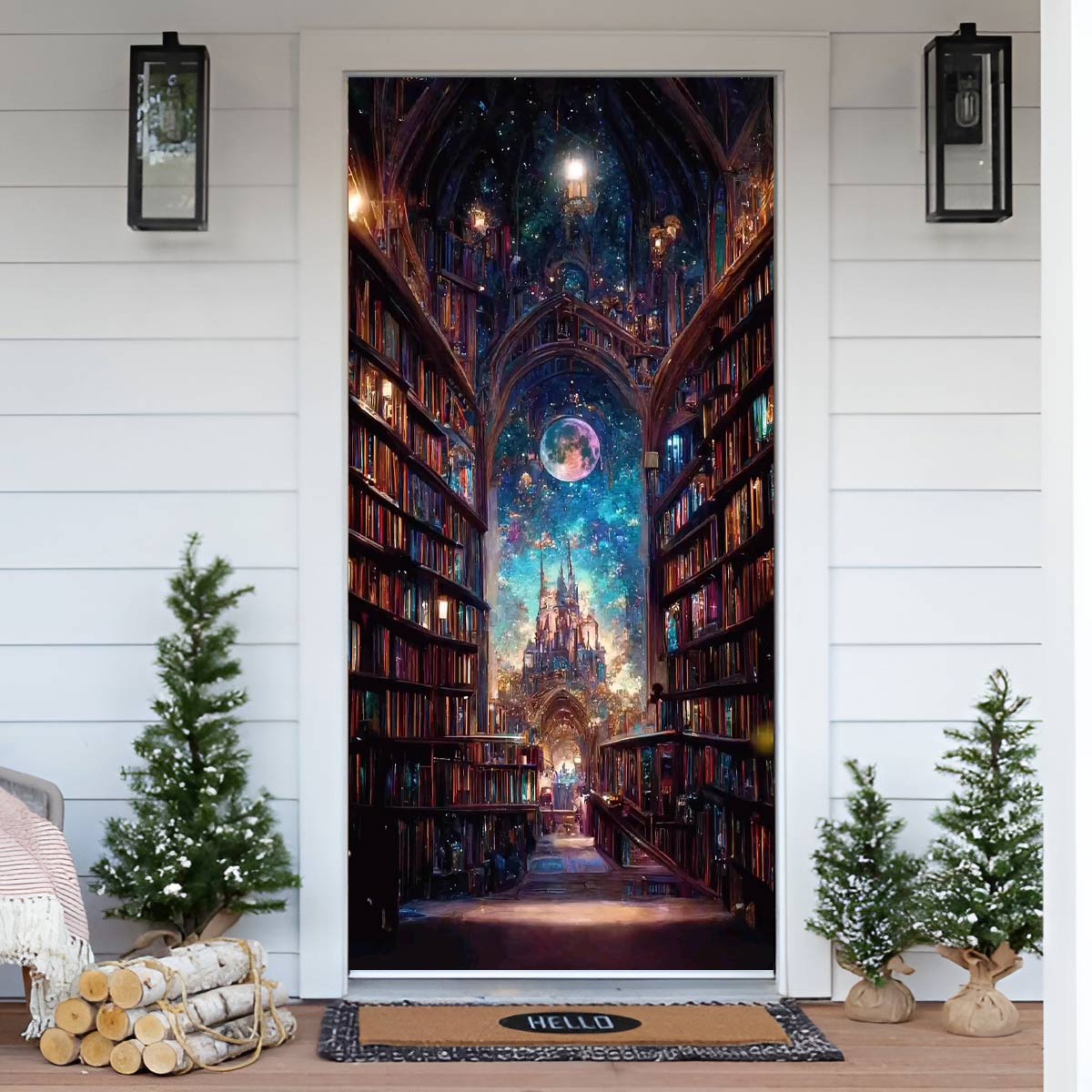 Shineful Door Cover Mystic Library