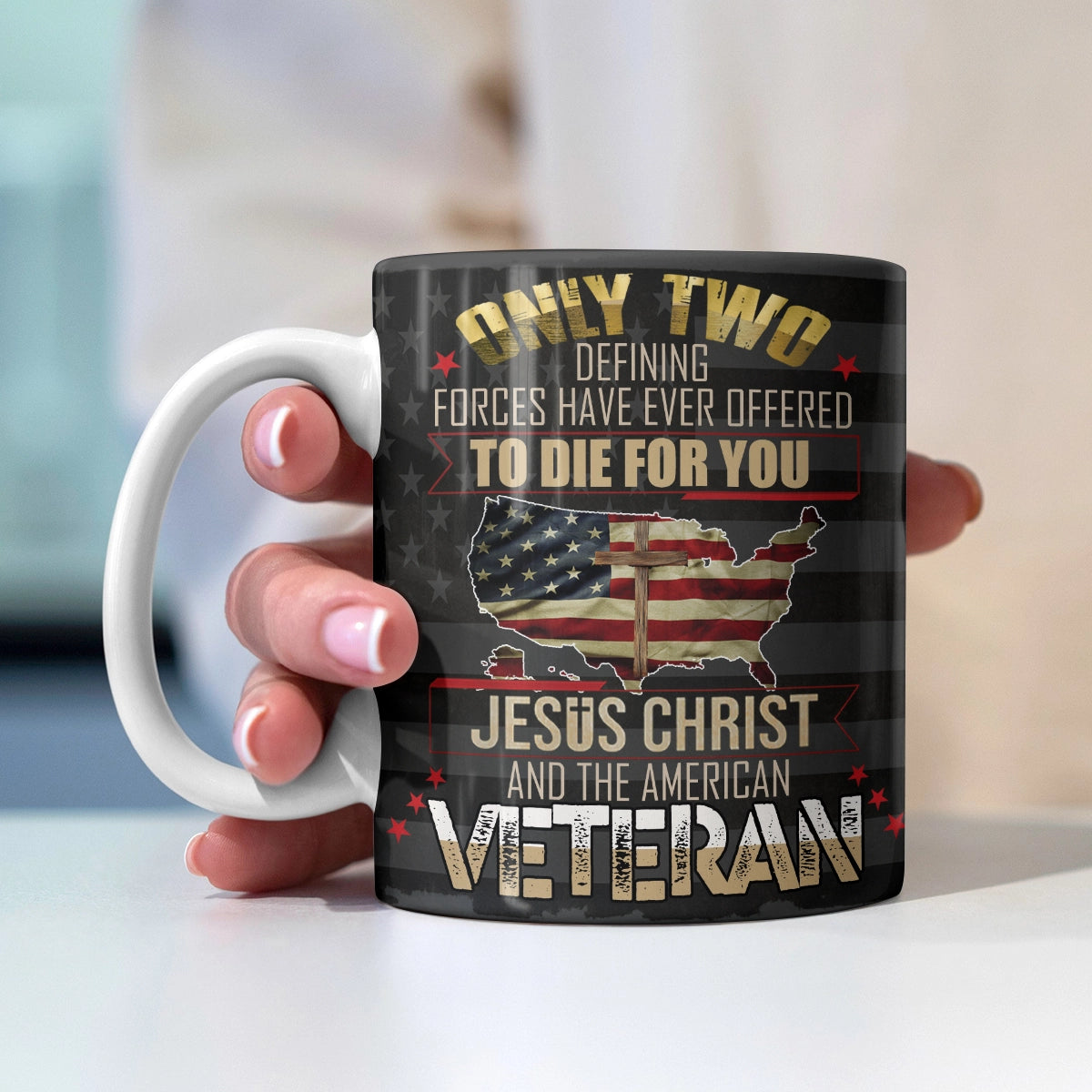 Shineful Ceramic Mug Valiant Veteran