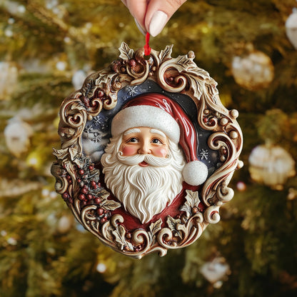 Shineful 2D Acrylic Ornament Christmas Blessings Santa