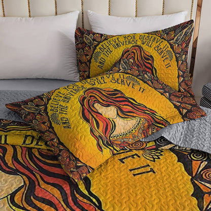 Shineful All Season Quilt 3-Piece Set You Deserve It