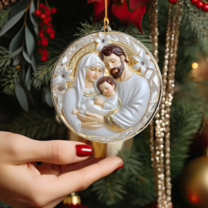 Shineful 2D Acrylic Ornament The Crystal Holy Family