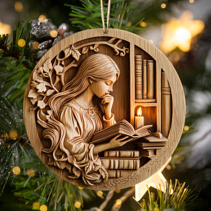 Shineful 2D Acrylic Ornament Enchanted Reader's