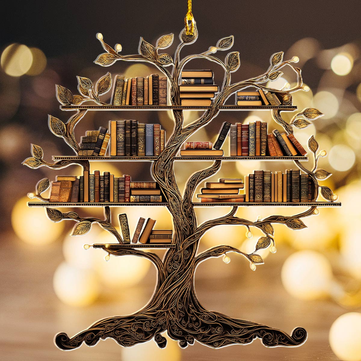 Shineful Acrylic Ornament Book Tree