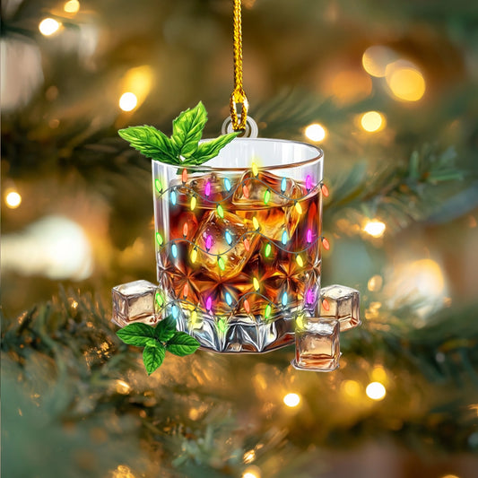 Shineful Acrylic Ornament Sparkling Spirits Whiskey