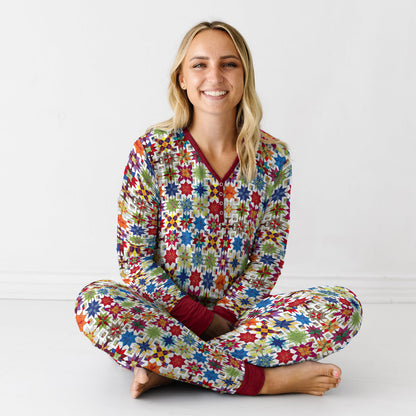 Shineful Pajama Sets Quilting MS