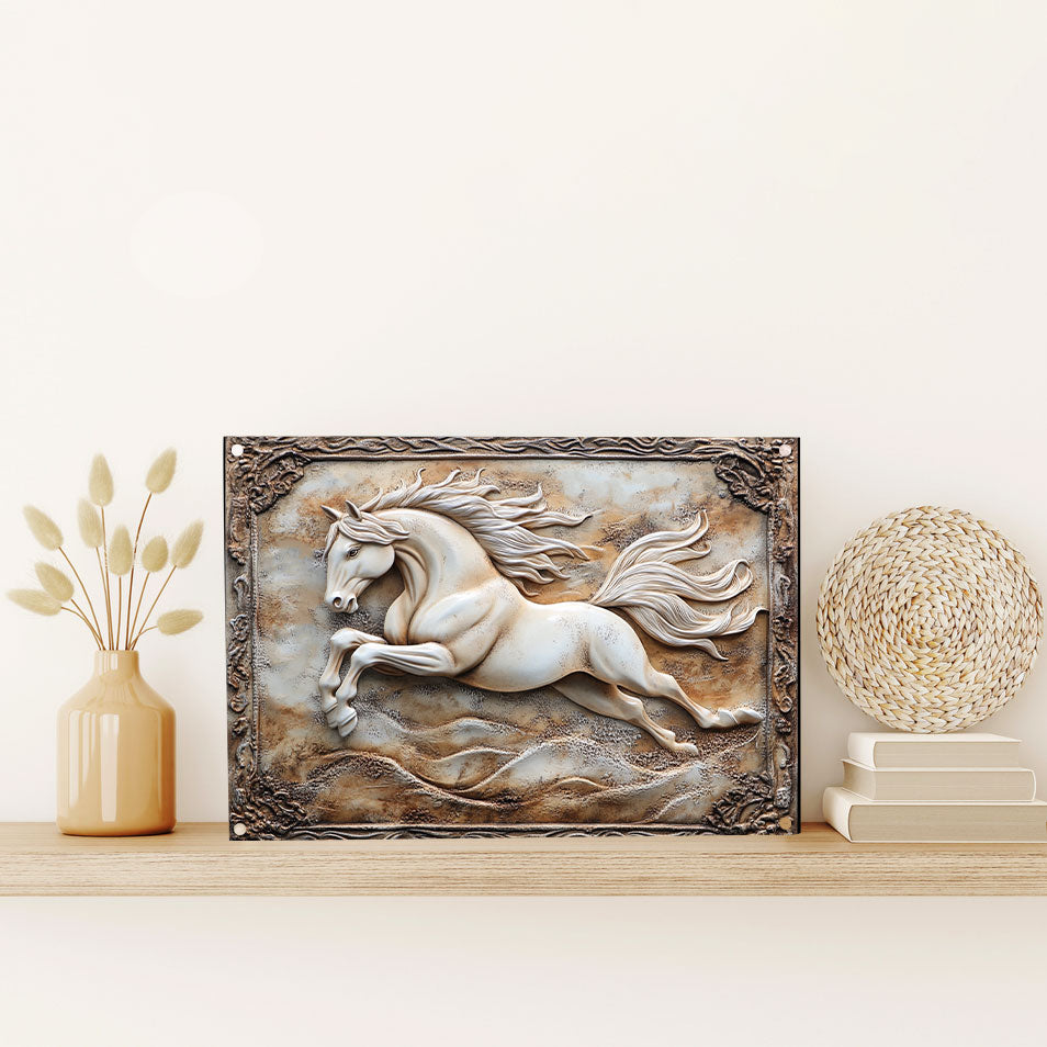 Shineful 2D Metal Sign Majestic Mare