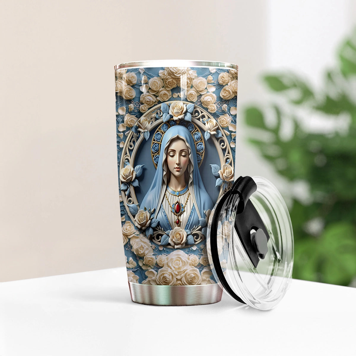 Shineful 20oz Tumbler - Blessed Virgin Mary