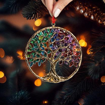 Shineful 2D Acrylic Ornament Enchanted Gemstone Tree Of Life