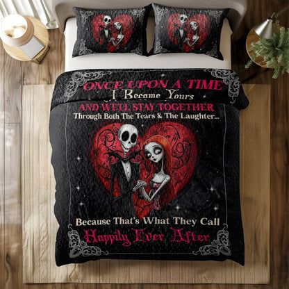 Shineful All Season Quilt 3-Piece Set Spooky Sweethearts