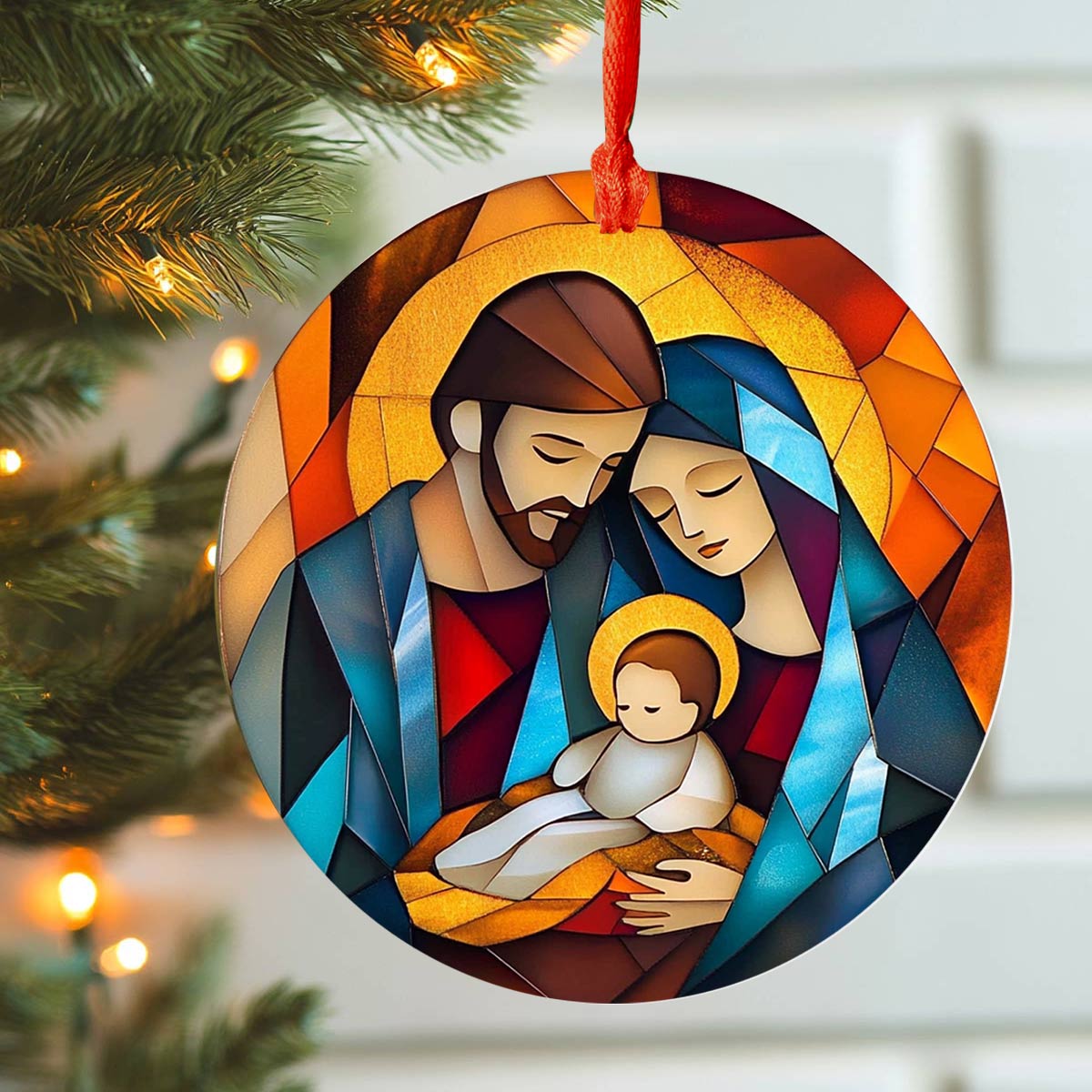 Shineful 2D Acrylic Ornament Spiritual Christmas