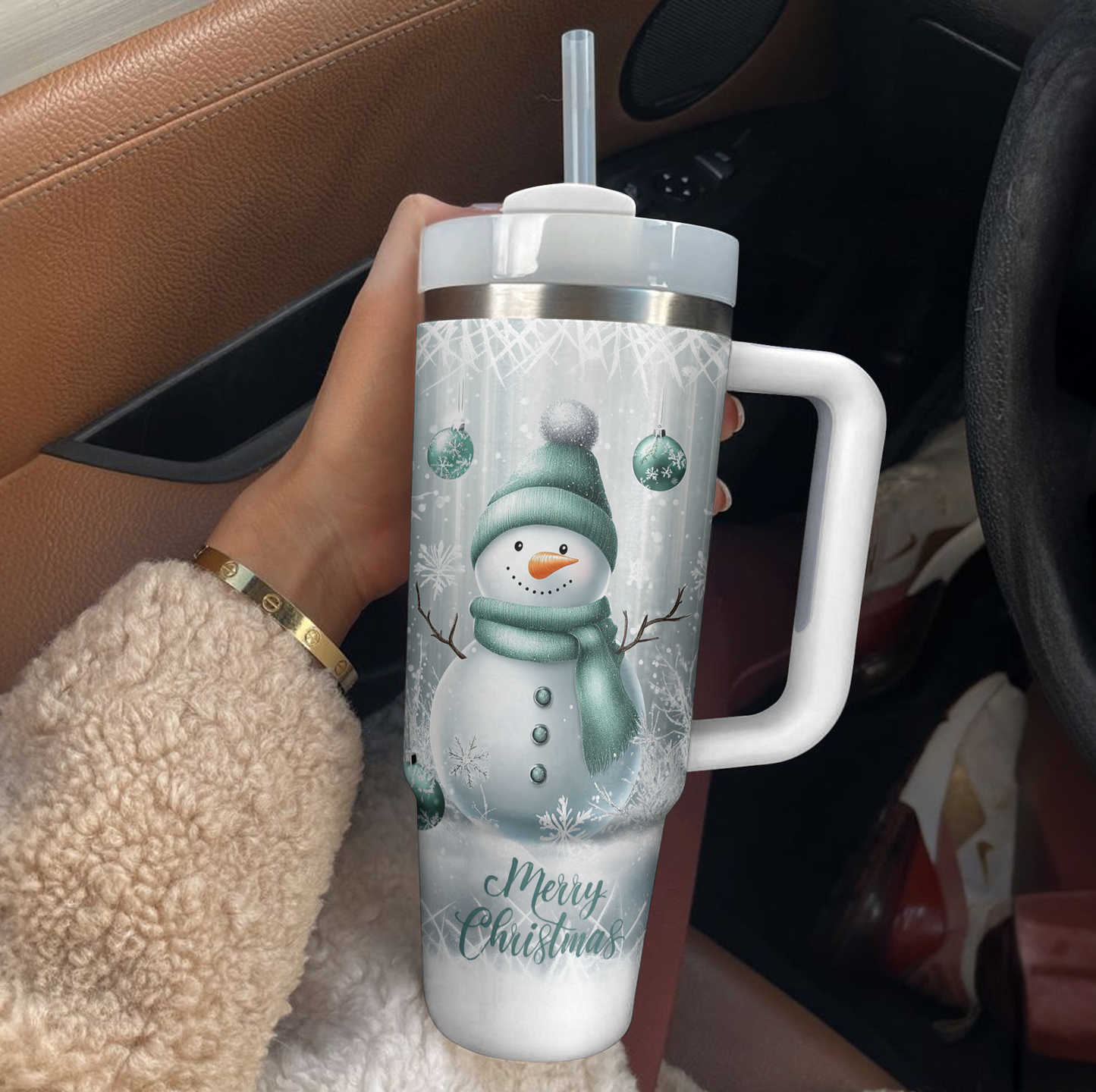 Shineful Tumbler Personalized  Frosty Mint