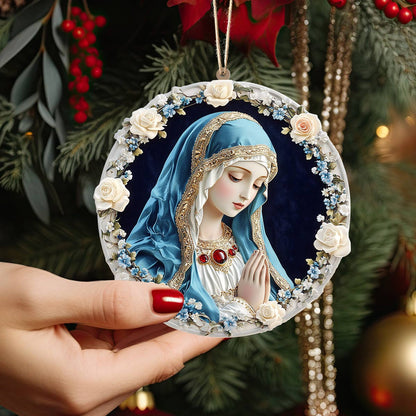 Shineful 2D Acrylic Ornament Marian Serenity Holiday