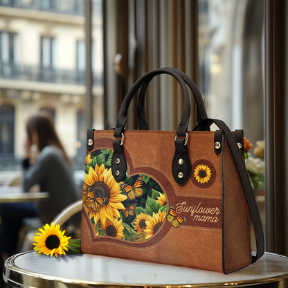 Shineful Leather Bag Sunflower Mama