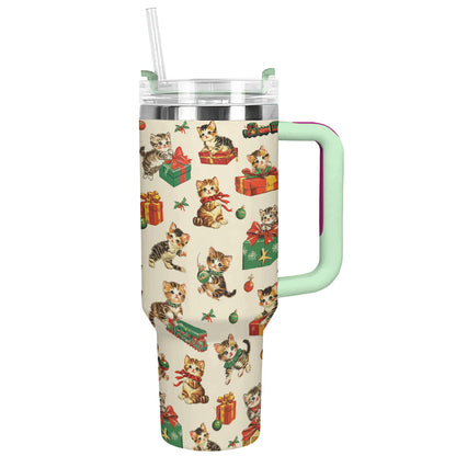 Chaton de Noël Shineful Tumbler