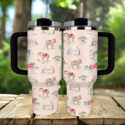 Shineful Tumbler Horse Racing