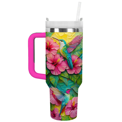 Shineful Glossy Tumbler Stunning Hummingbird