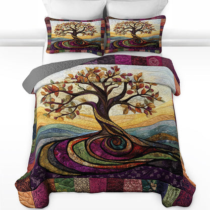 Shineful All Season Quilt 3-Piece Set A Celebration of Growth and Renewal