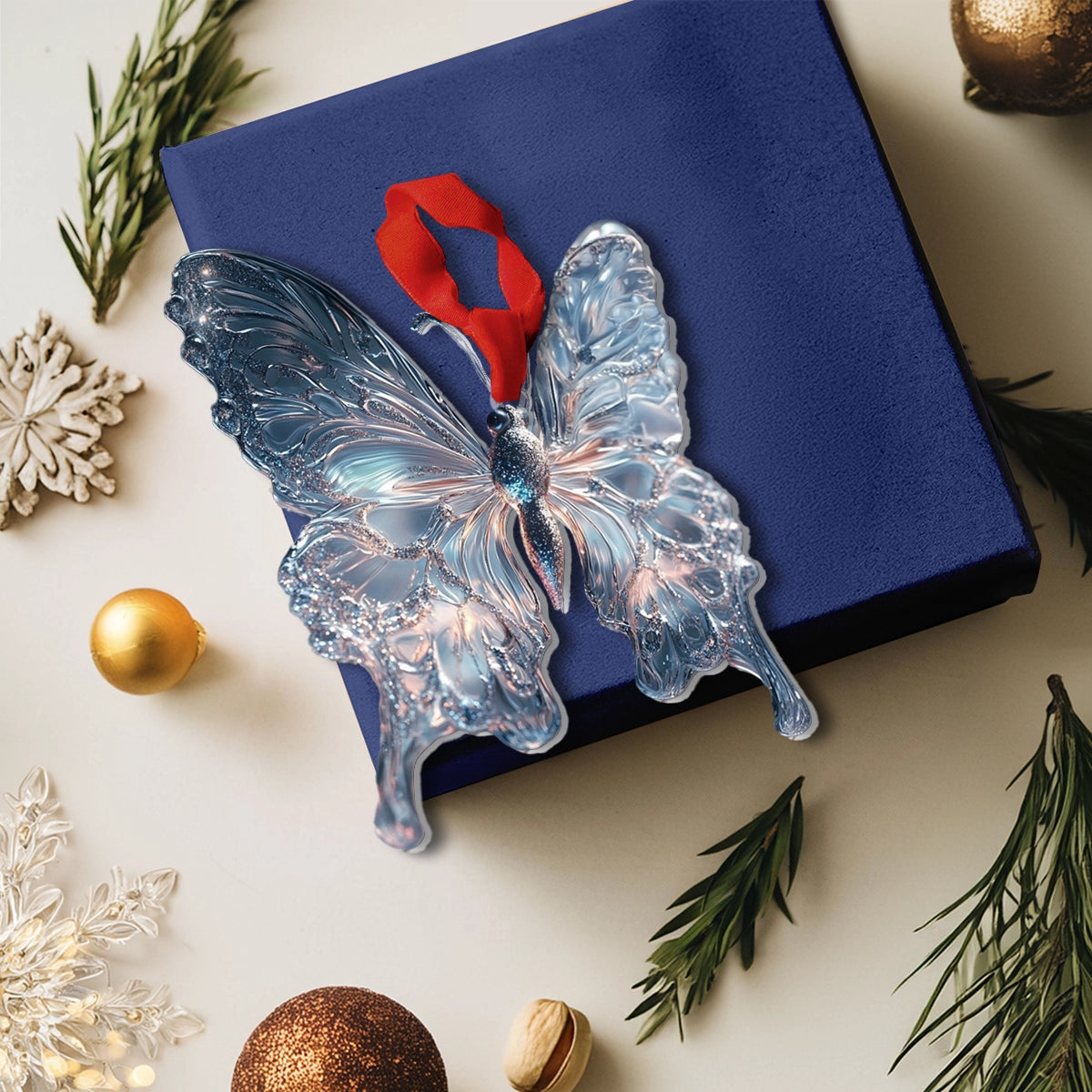 Shineful Acrylic Ornament Celestial Glow Butterfly