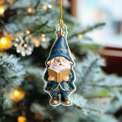 Shineful 2D Acrylic Ornament - Gnome Caroler Collection